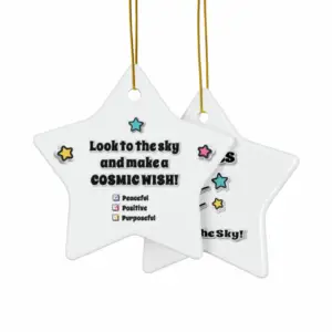 star ornament both sides