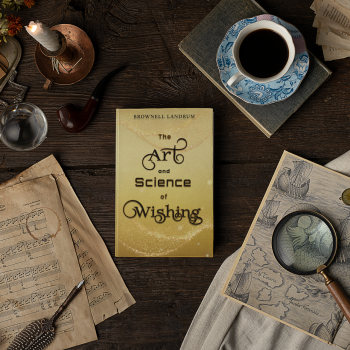 dark-academia-themed-mockup-of-a-hard-cover-book-on-a-wooden-table-m23712